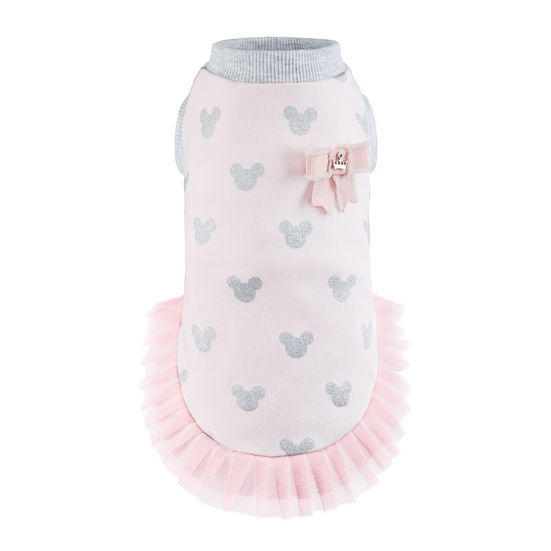 Sukienka dla psa Mickey Mouse z falbanką | PETZWELCOME