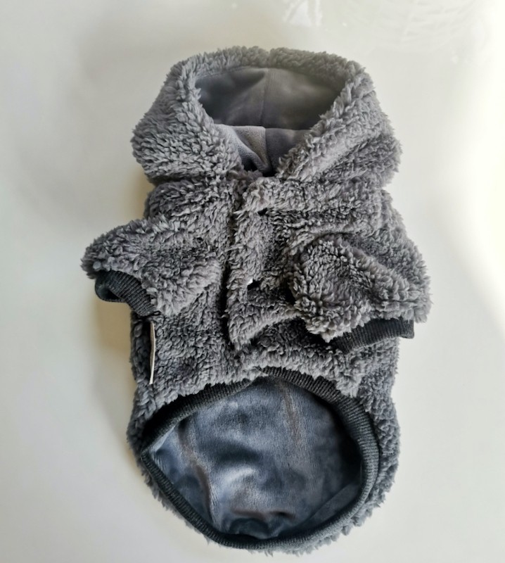 Szara bluza Teddy | Chloe's Home | PETZWELCOME