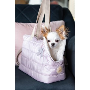 Dog/ cat carrier bag SIENNA ecru | PETZWELCOME