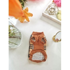 Golf dla psa Check czarny | PETZWELCOME