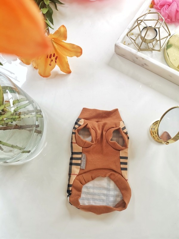 Turtleneck Check black| PETZWELCOME