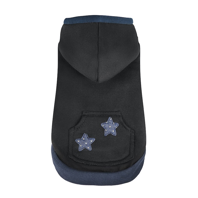 Bluza dla psa NEW YORK czarna | PETZWELCOME