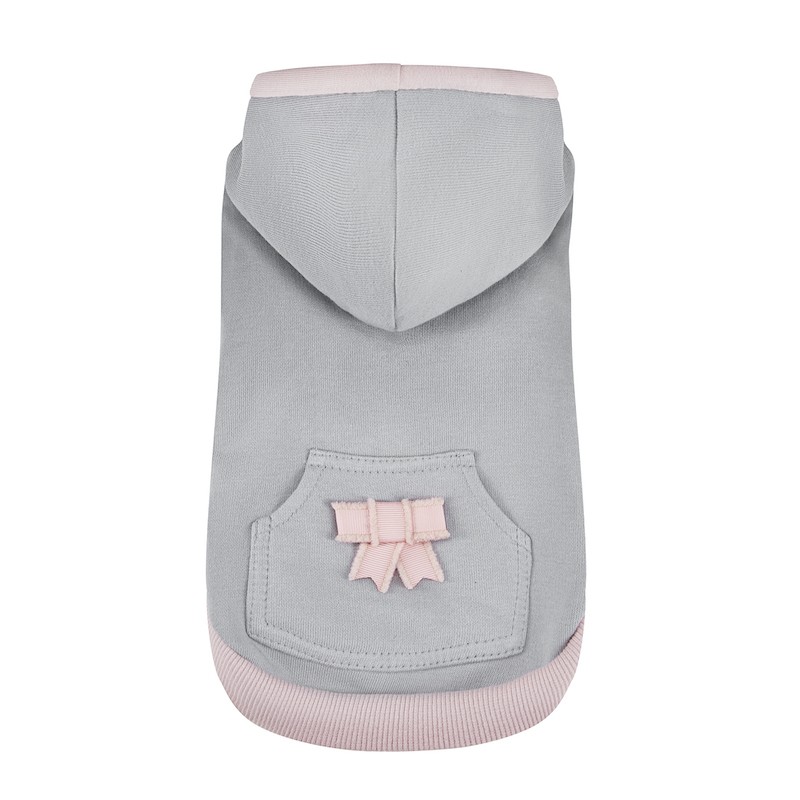 Dog hoodie NEW YORK gray| PETZWELCOME