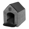 Dog and cat bed POSITANO black | Chloe's Home | PETZWELCOME