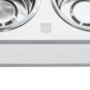 DELI white dog bowl | PETZWELCOME