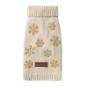 Dog sweater SNOWFLAKES cream | Bowl and Bone Republic | PETZWELCOME