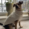 Dog sweater SNOWFLAKES cream | Bowl and Bone Republic | PETZWELCOME