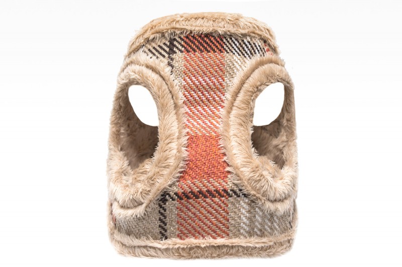 Ocieplane szelki dla psa LEAF pomarańczowe | PETZWELCOME