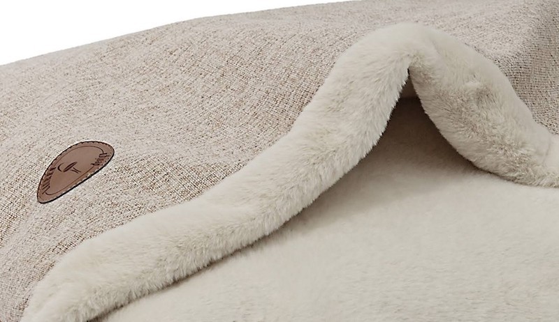 Łóżko dla psa norka NEL Natura beż | PETZWELCOME