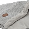 NEL mink dog bed gray | PETZWELCOME