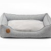 Cezar Natura gray sofa bed for a dog or cat | Lauren Design | PETZWELCOME