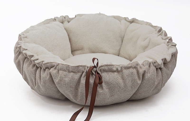 Beżowe legowisko DAISY Natura  | Lauren Design | PETZWELCOME