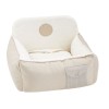 Dog car seat TALLIN ecru| PETZWECOME
