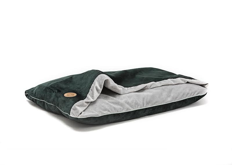 Dog bed Mink NEL green bottle