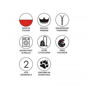 Legowisko dla psa Norka Nel | Lauren Design | PETZWELCOME