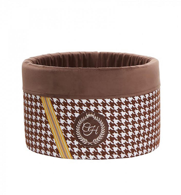 Box for dog toys POSITANO brown | PETZWELCOME