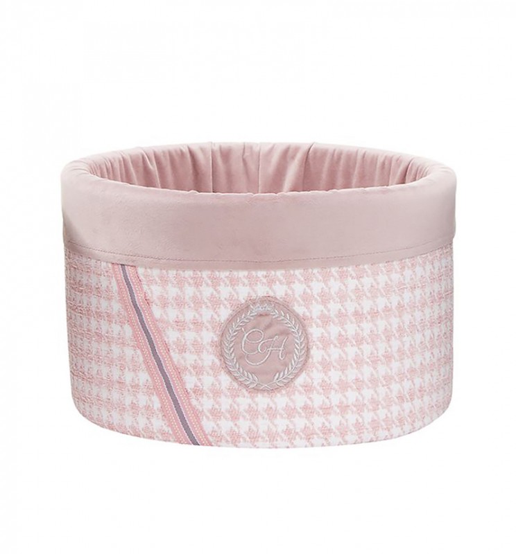 Box na zabawki POSITANO różowy | PETZWELCOME