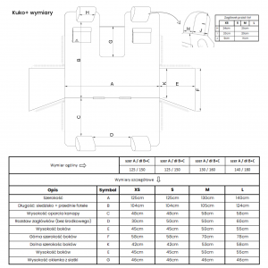 Car seat cover for a dog „KUKO+” Brown | Bebobi | PETZWELCOME