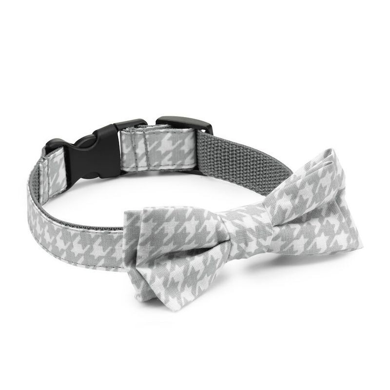 Bow tie for a dog or cat CLASSIC gray | PETZWELCOME