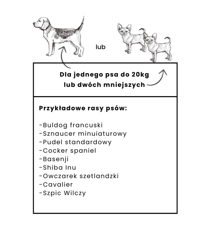 Pokrowiec do samochodu dla psa 1/2 kanapy „DENGU” Pawradise | BeBobi | PETZWELCOME
