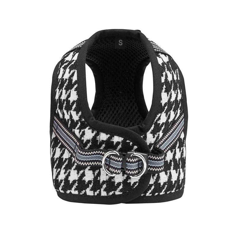 Szelki typu kamizelka POSITANO czarne | PETZWELCOME