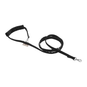 Szelki typu kamizelka POSITANO czarne | PETZWELCOME