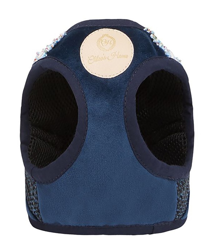 Szelki dla psa typu kamizelka LISBON granatowe | PETZWELCOME