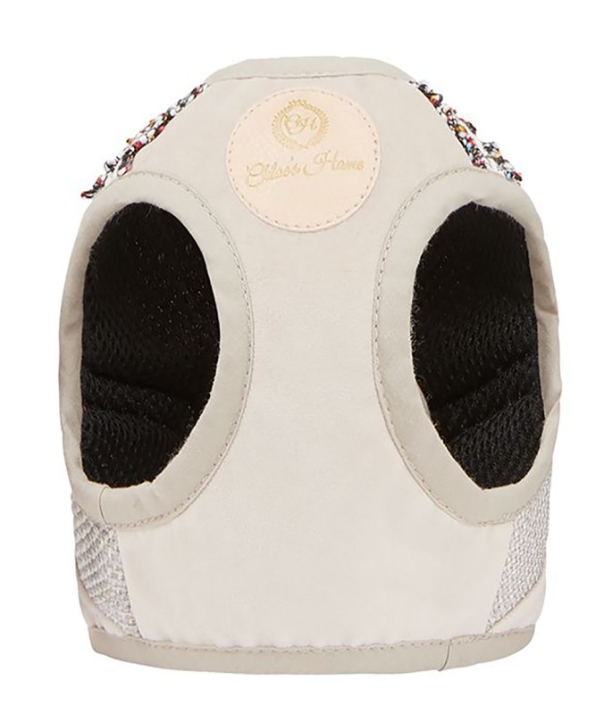 Szelki dla psa typu kamizelka LISBON ecru | PETZWELCOME