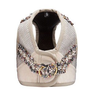 Harness vest type Lisbon ecru | PETZWELCOME