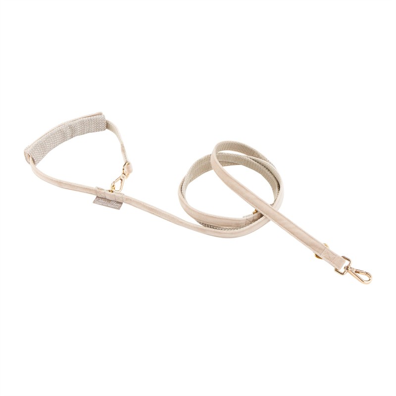 Harness vest type Lisbon ecru | PETZWELCOME