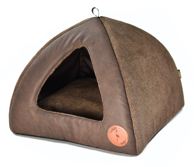Doghouse Bella brown | Lauren Design | PETZWELCOME