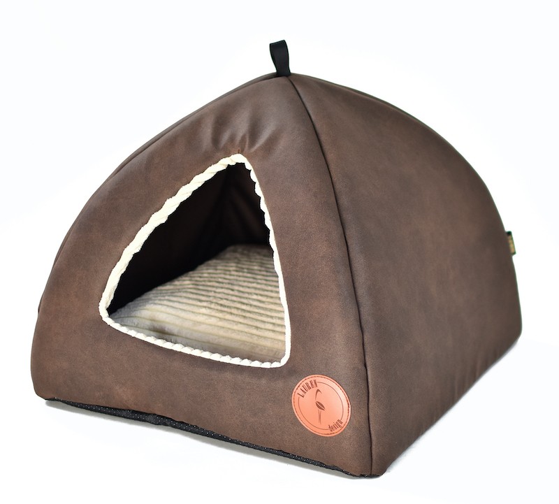 Budka dla psa lub kota Bella brąz | Lauren Design | PETZWELCOME