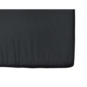 Black orthopedic mattress for dogs Hector | PETZWELCOME