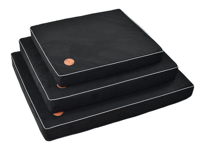 Materac ortopedyczny dla psa Hector czarny | PETZWELCOME