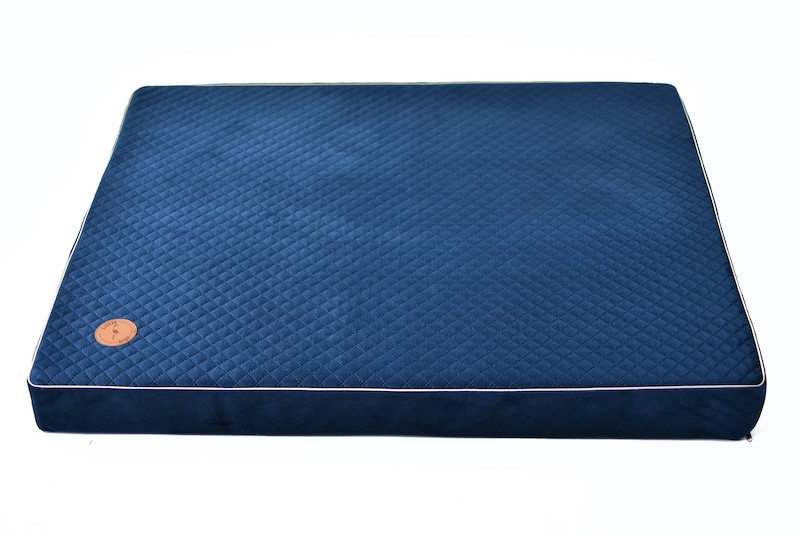Navy orthopedic mattress for dogs Hector | PETZWELCOME