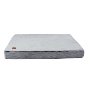 Gray orthopedic mattress for dogs Hector | PETZWELCOME