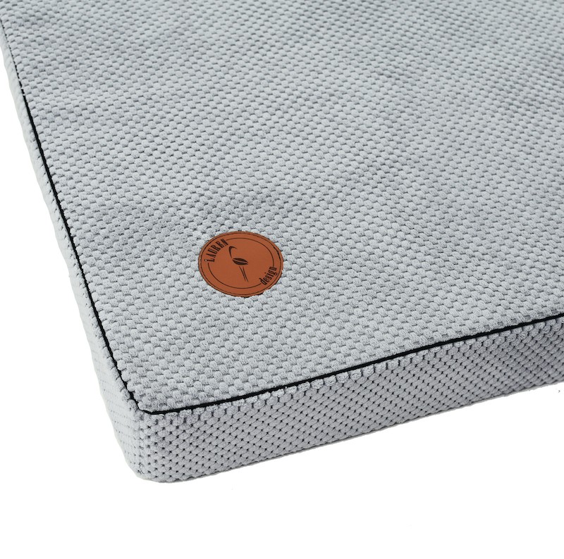 Gray orthopedic mattress for dogs Hector | PETZWELCOME