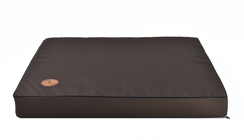 Brown orthopedic mattress for dogs Hector | PETZWELCOME