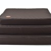 Brown orthopedic mattress for dogs Hector | PETZWELCOME