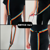 Dog leash 4 in 1 Rainbow | PETZWELCOME