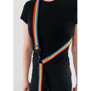 Smycz dla psa 4 w 1 Tęcza | PETZWELCOME