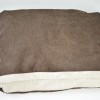 NEL minky dog bed brown | PETZWELCOME