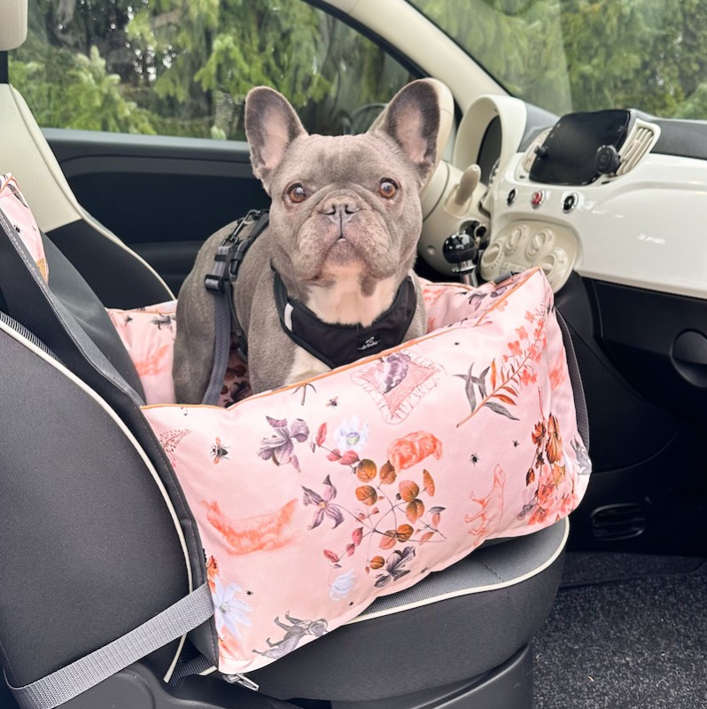 Dog Car Seat BeBobi ERO SOFT Flower Hauer | Bebobi | PETZWELCOME