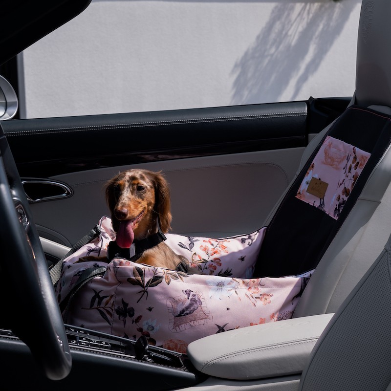 Dog Car Seat BeBobi ERO SOFT Flower Hauer | Bebobi | PETZWELCOME