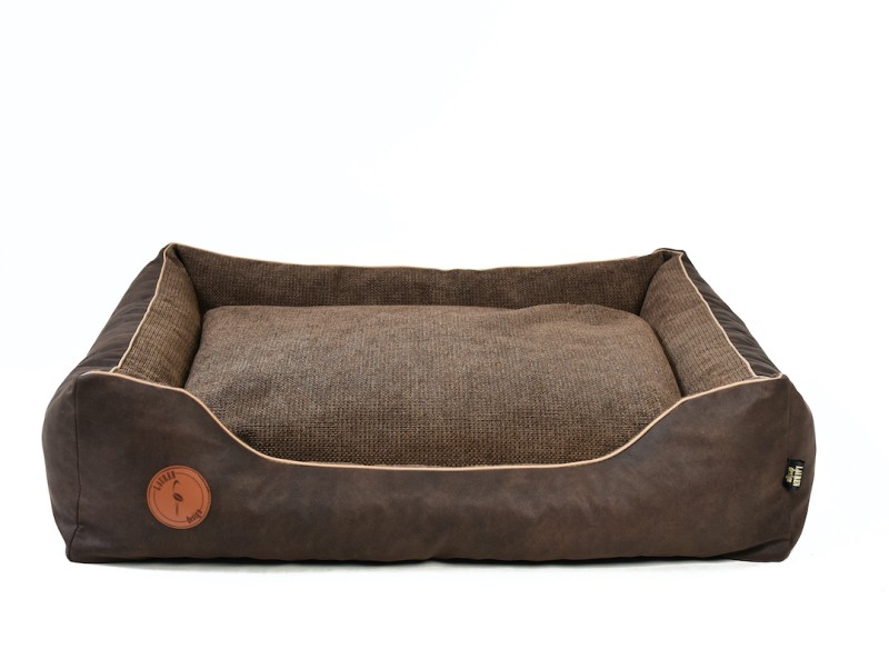 Dog or cat bed  Lauren Design Cezar brown | Lauren Design | PETZWELCOME