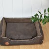 Dog or cat bed  Lauren Design Cezar brown | Lauren Design | PETZWELCOME