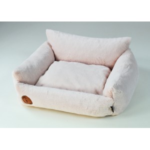 Legowisko Fluffy Lauren Design różowe | Lauren Design | PETZWELCOME