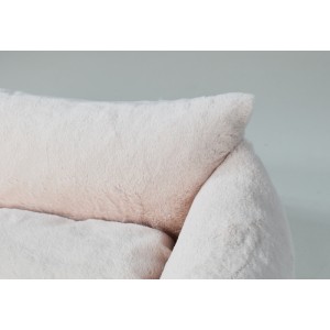 Legowisko Fluffy Lauren Design różowe | Lauren Design | PETZWELCOME