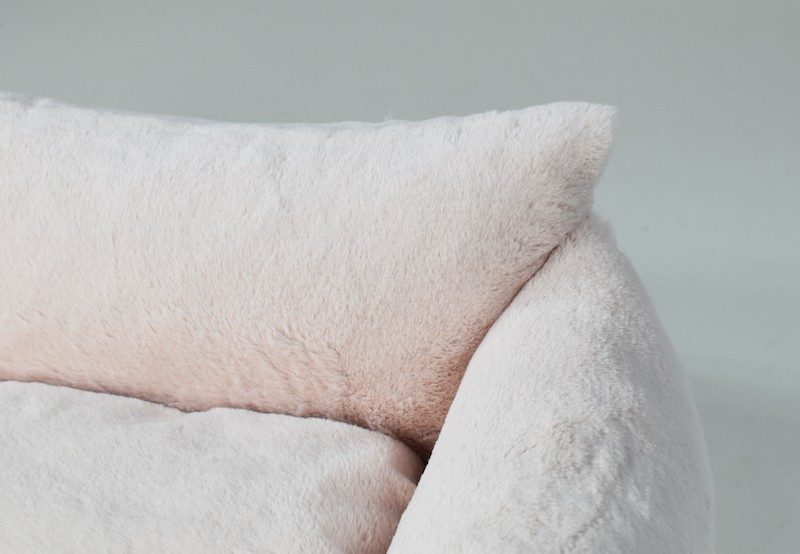 Legowisko Fluffy Lauren Design różowe | Lauren Design | PETZWELCOME