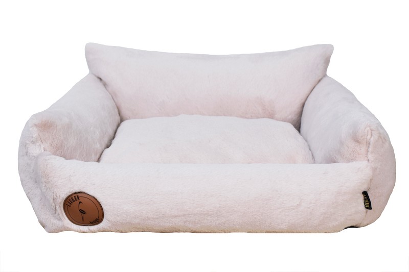 Legowisko Fluffy Lauren Design różowe | Lauren Design | PETZWELCOME